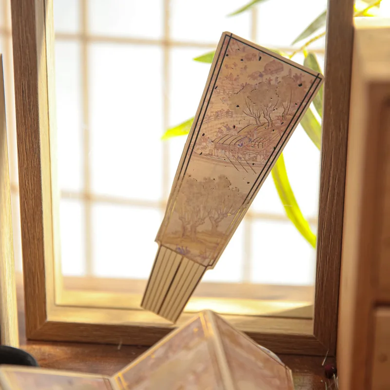 5pcs Chinese Style Famous Painting High Appearance Level Bookmark for Pages Books Readers Children Collection