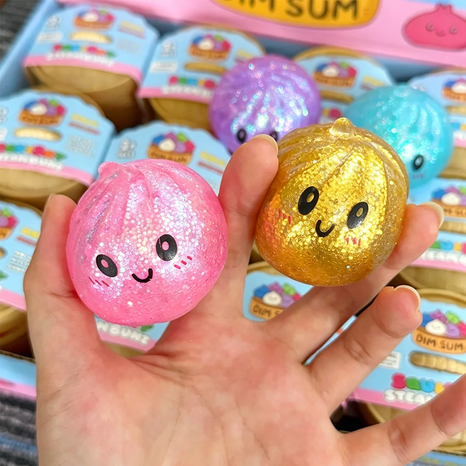 Mini Glitter Dumpling Squishy  - Electronics Latest Gadgets 评论和价格
