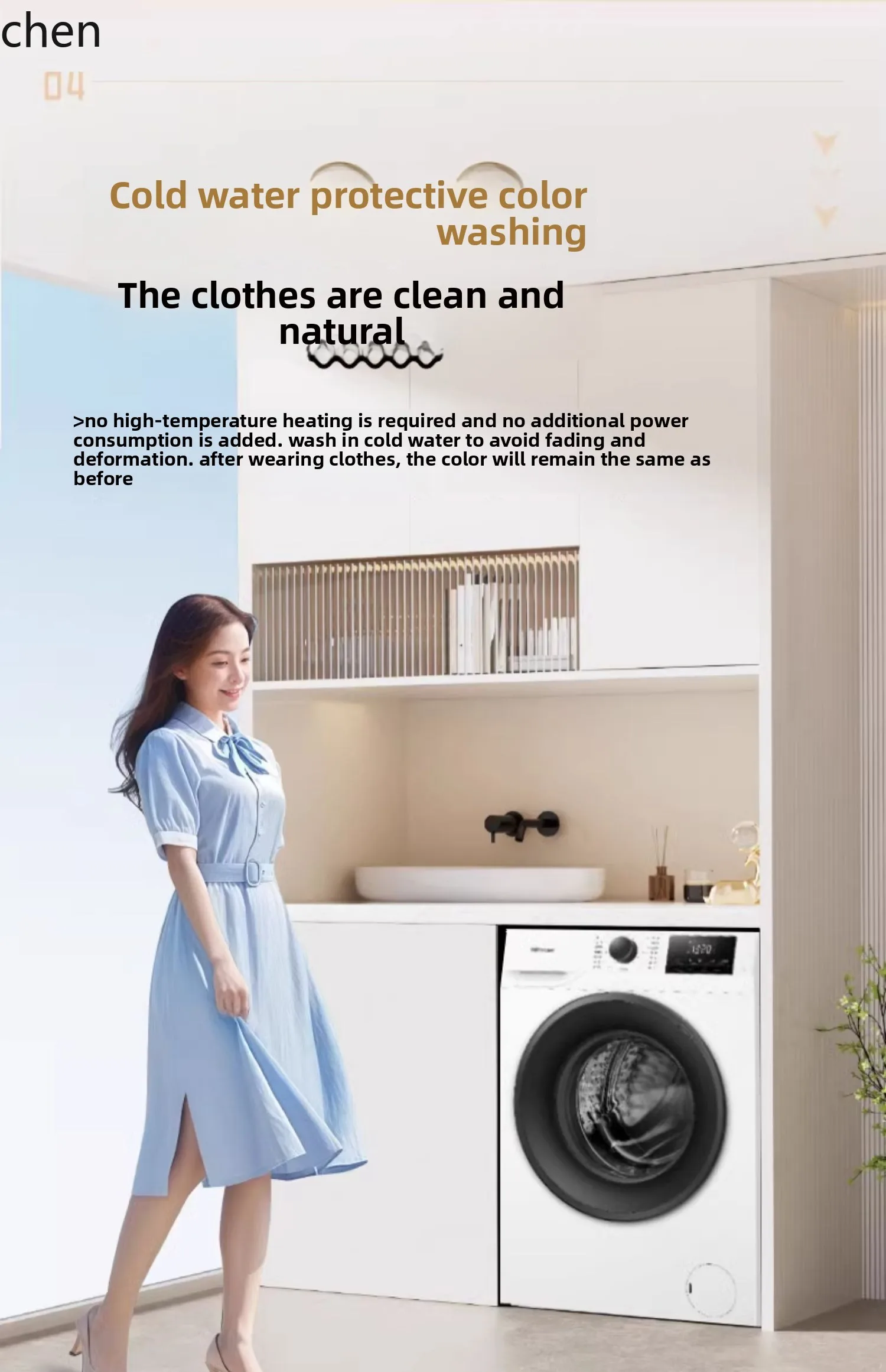 ZML เครื่องซักผ้าถังอัตโนมัติ สีขาว เช่าบ้านอัตโนมัติ