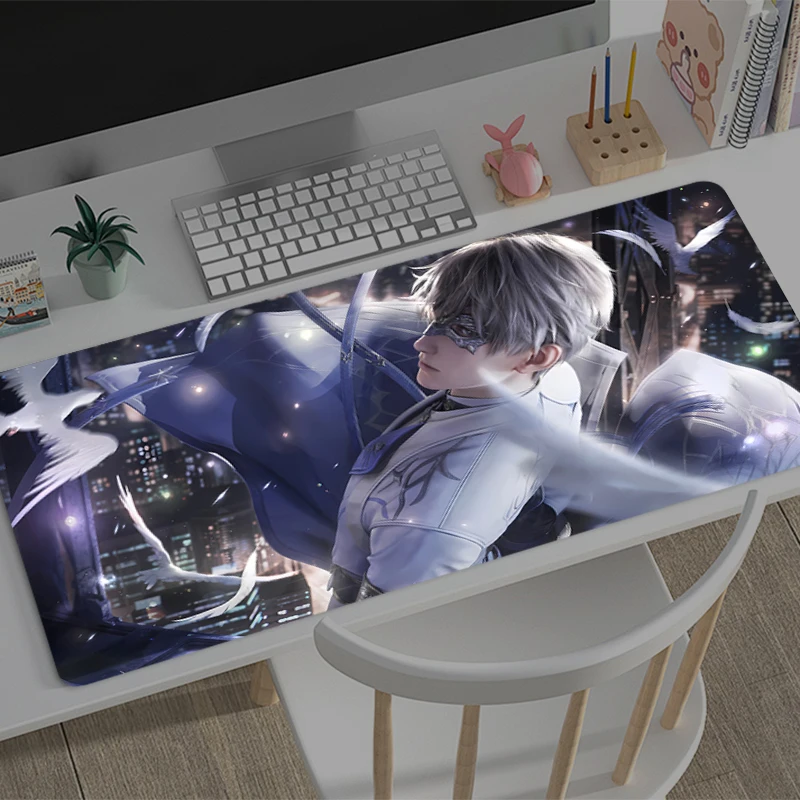 Gaming Mouse Pad Love and Deepspace Xavier Gamer Computer Accessories Keyboard Table Mat Mousepad Company Desk mat PC Mousepad
