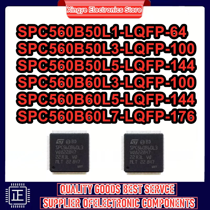 

SPC560B50L1 SPC560B50L3 SPC560B50L5 SPC560B60L3 SPC560B60L5 SPC560B60L7 Микросхема 100% новый оригинальный в наличии