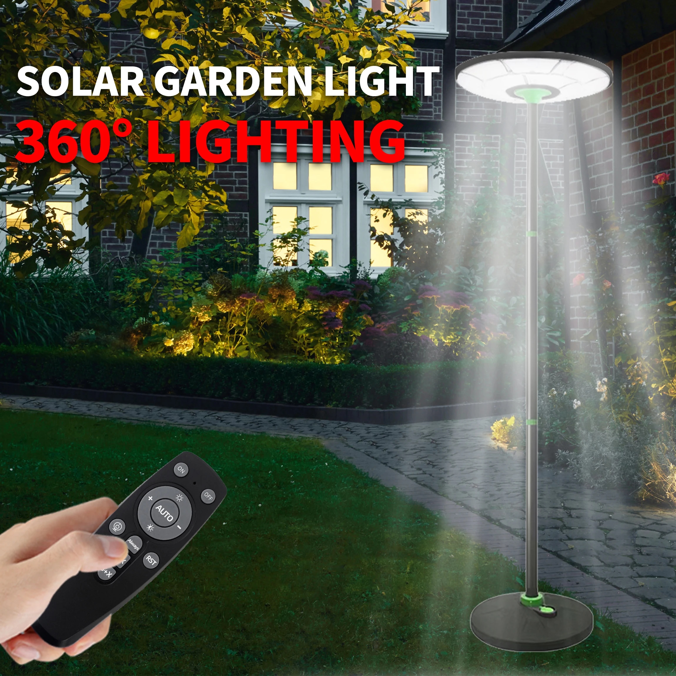 

Solar Outdoor Lights luces solares Led Solar Garden Lights Movable Villa Garden Terrace UFO Induction Lighting home accessories