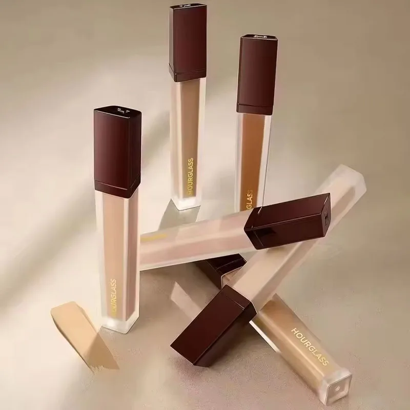 砂時計機能性コンシーラー 目の涙溝を明るくするカバー 顔のニキビ跡 スポット ダークサークル ブラッシャー クリーム メイクアップ