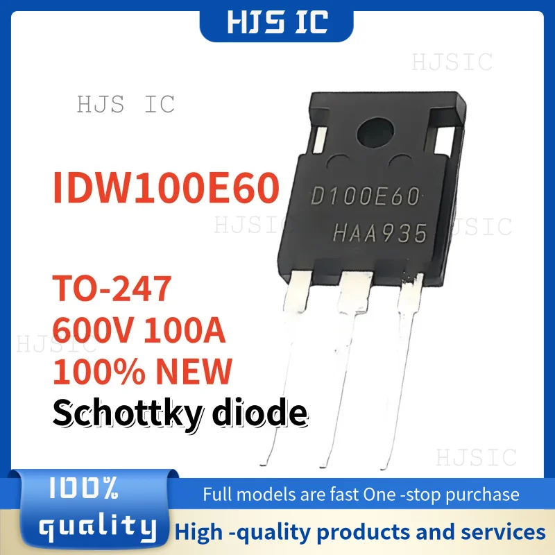 5-10PCS 100% NEUE IDW100E60 D100E60 100E60 TO-247 100A 600V Schottky diode Beste Qualität auf Lager