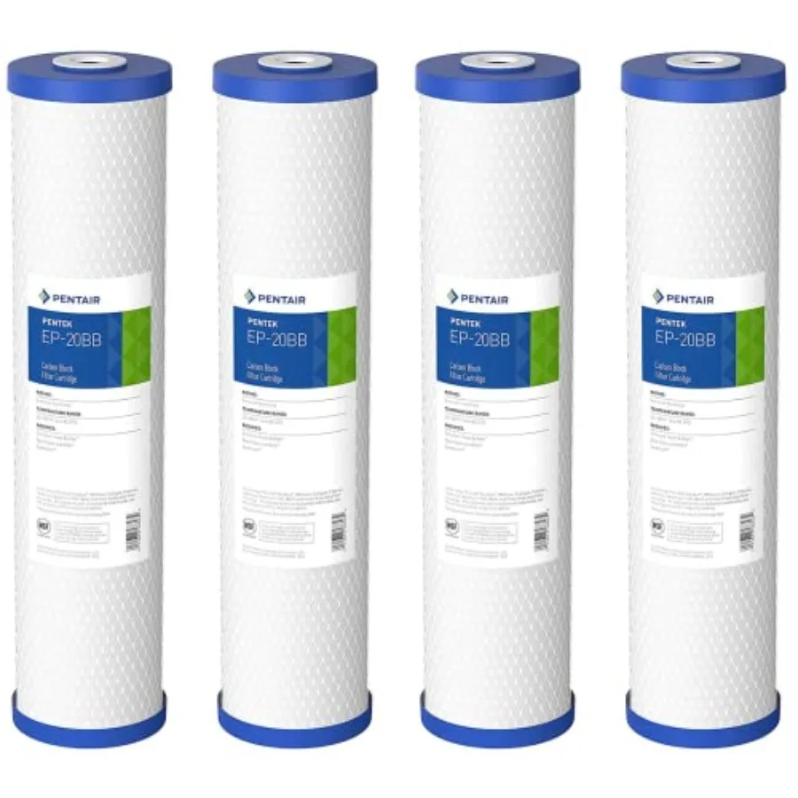 

EP-20BB Big Blue Carbon Water Filter 20-Inch Whole House Carbon Block Replacement Cartridge with Bonded Powdered