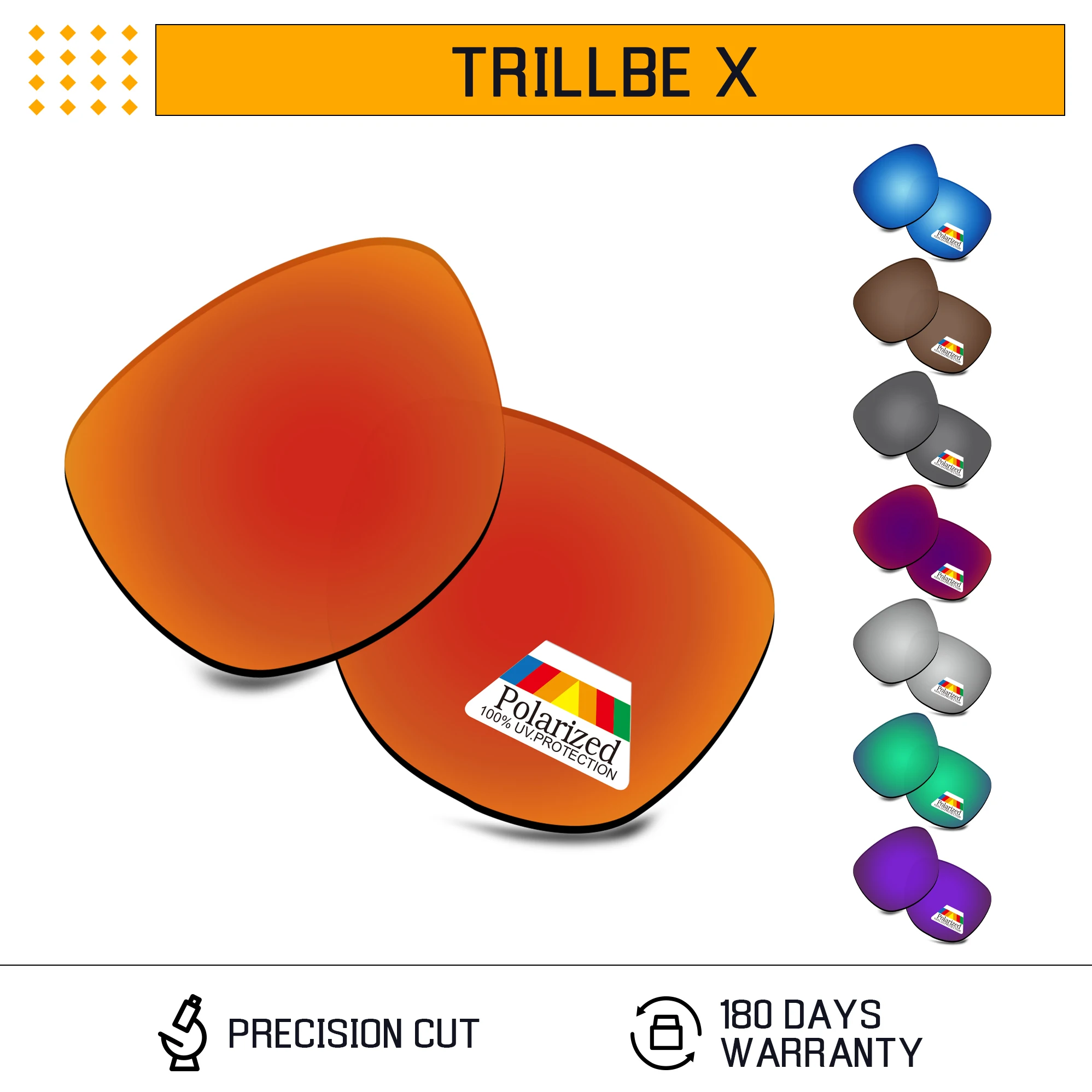 Lenti di ricambio polarizzate Bwake per-Oakley trilobe X OO9340 montatura per occhiali da sole-opzioni Multiple