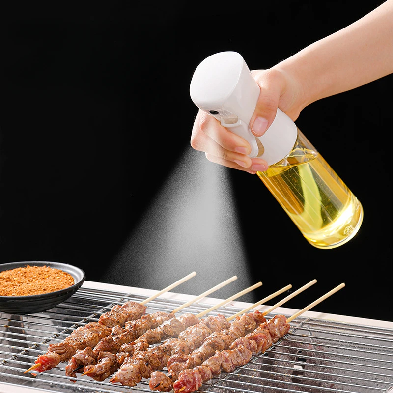 1PC 200/300/500ml Kitchen and household edible oil spray bottle Practical  outdoor barbecue food grade seasoning sorting bottle