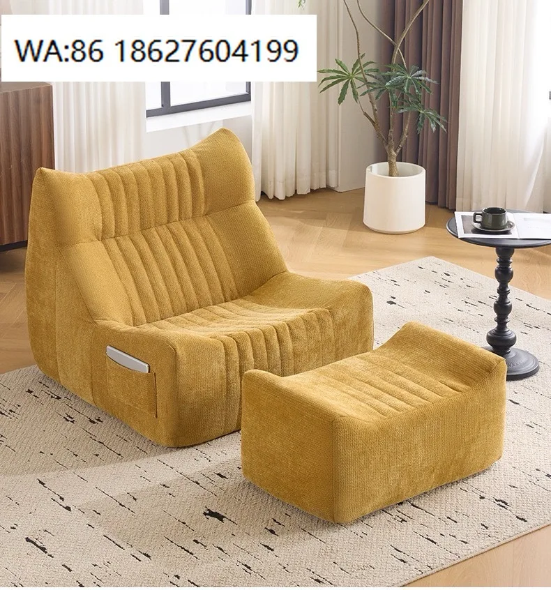 

Легкий современный одноместный диван для отдыха в скандинавском стиле