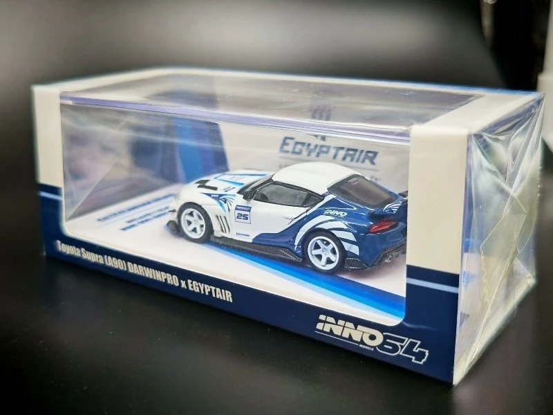 รถโมเดลอัลลอย INNO 1/64 Supra A90 66G WBK DARWINPRO X EGYPTAIR APAxpo ของเล่นสะสม ของขวัญคริสต์มาส