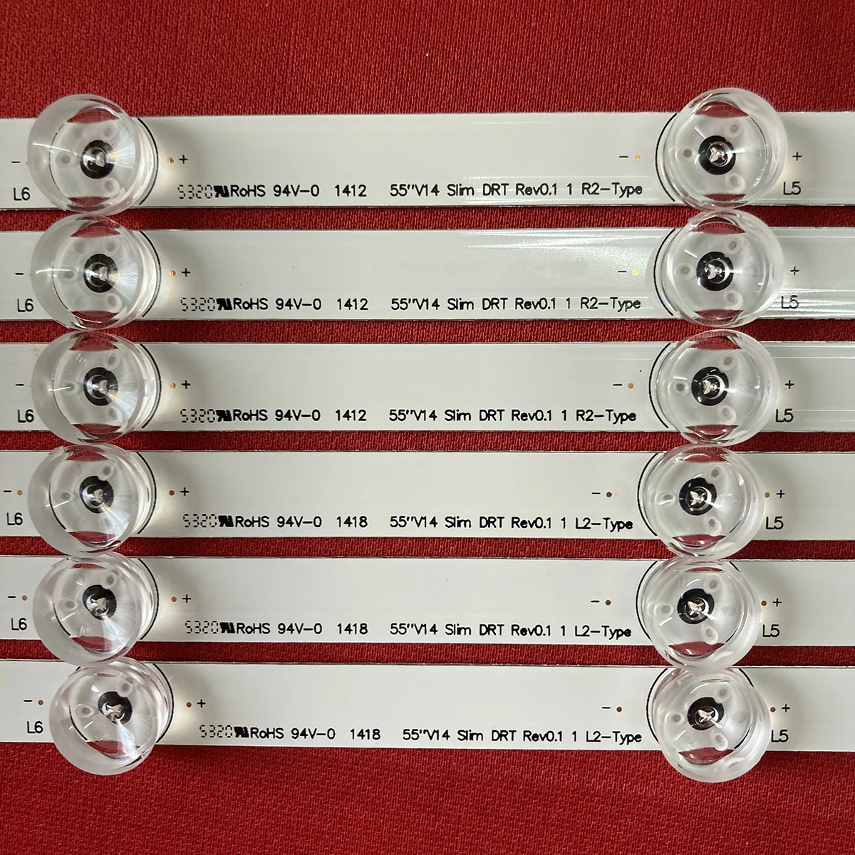 NEW 6916L-1629A 55" V14 SLIM DRT REV 0.0 1 TYPE LED Backlight Strip for 55LB670V 55LB671V 55LB673V 55LB675V 55LB690V 55GB7800 image 4