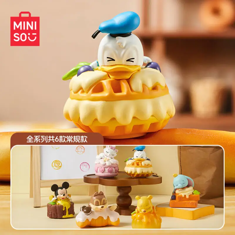 

MINISO Disney Foodie Is Dream Series, натуральная загадочная коробка, слепая коробка, сумка для догадок, игрушки, кукла, милые настольные украшения, коллекция, подарок