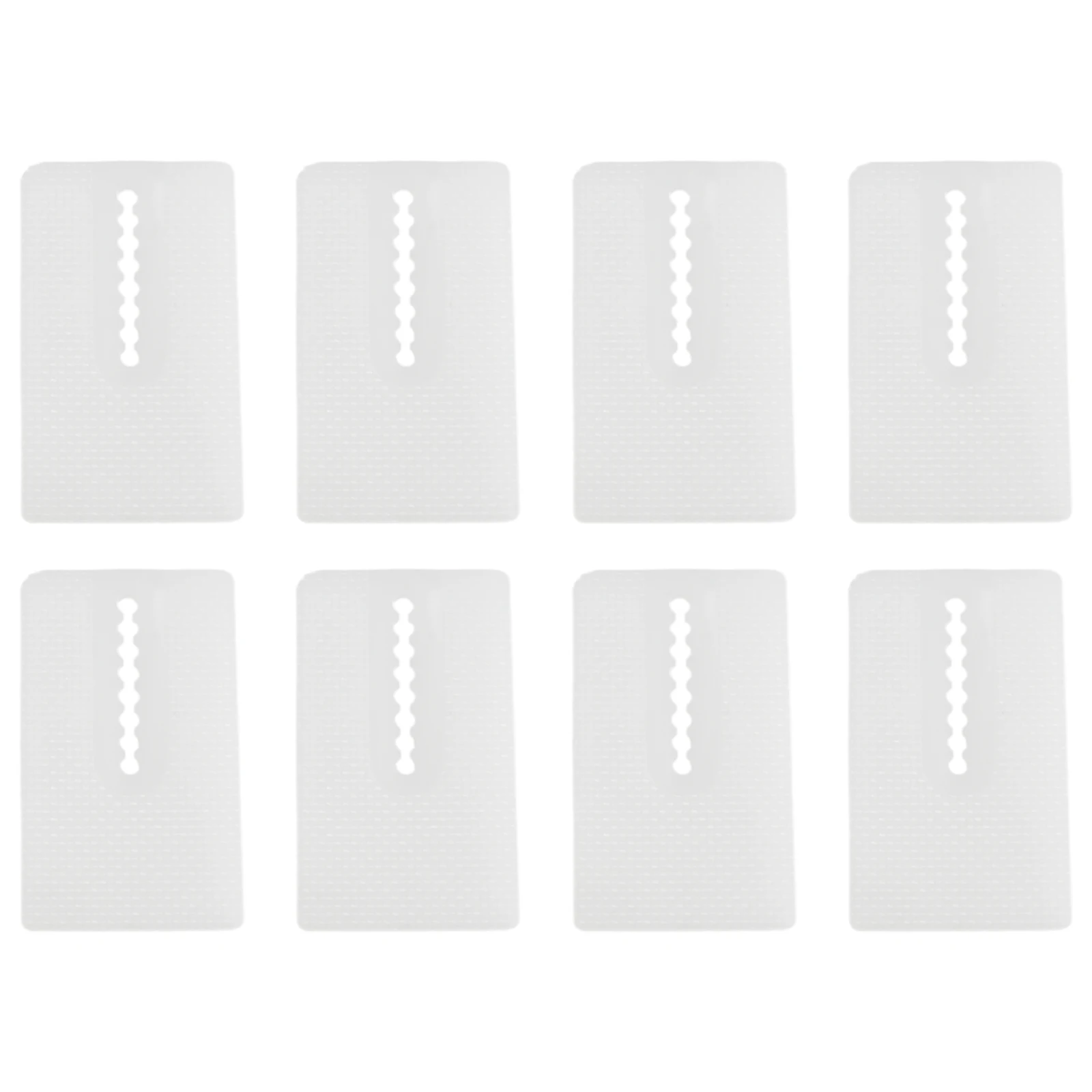 Wedge Gasket 8pcs Toilet Shims Multi Purpose 49 29 6 5mm Soft Plastic Stackable White For Furniture Cabinets Tables