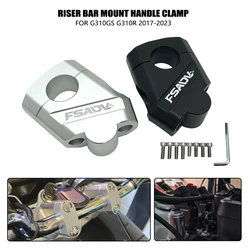 For BMW G310GS Handlebar Handle Bar Riser Heighten Extend Mount Clamp Adapter G 310GS G310R G310 G 310 GS R 2017-2023 Motorcycle