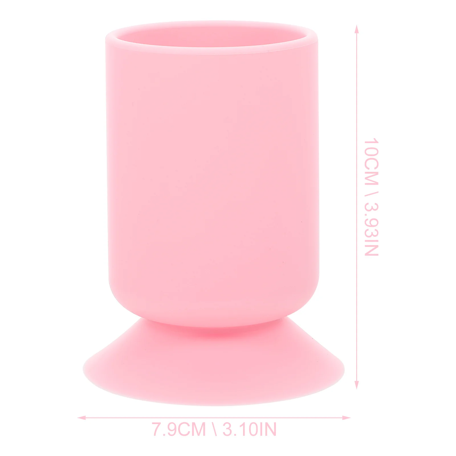 

Anti-Drop Pencil Holder Silicone Makeup Brush Organizer Suction Base Desk Storage For Cosmetics Stationery Nail Art Tools