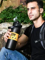 1500ML Stainless Steel Thermo Bottle Portable Thermos Large Capacity Thermo Water Bottle Tumbler Thermoses Outdoor Vacuum Flasks