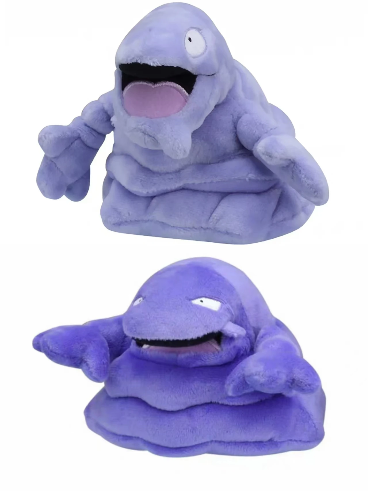 Kanto Region Japanese Pokémon Fit/Palm Series Muk and Grimer Plush Doll Creative Funny Doll Holiday Birthday Gift Car Decoration