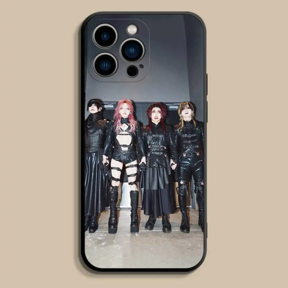 Custodia per telefono Singer J-Jiluka S-Sena in silicone nero morbido per iPhone 17,16,15,14,13,12,11,Pro,Max,Plus,E,SE4,Air,Mini