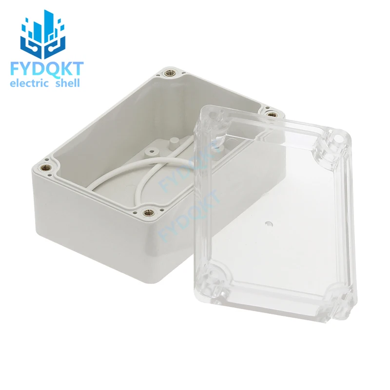 1pcs Plastic Waterproof Clear Cover Electronic Project Box Enclosure Case 100x68x50mm