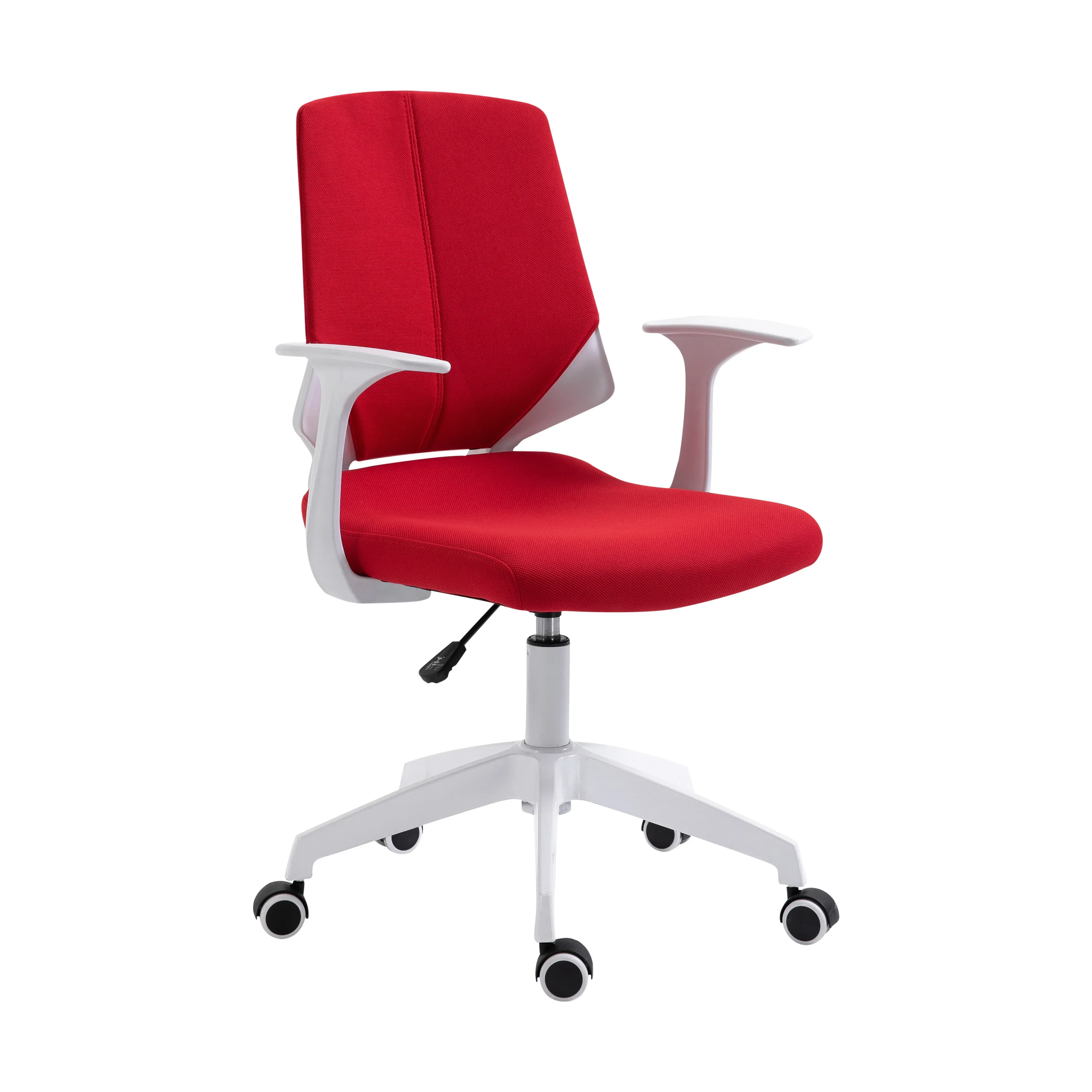 

Techni Mobili Red Office Chair with Adjustable Height and Mid Back Support