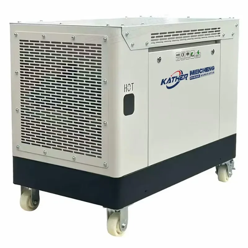 15kva 20kva 25kva 30kva 50kva Silent Generators Set 3 Phase Air Cooled LNG/LPG/Petrol Generator Factory Emergency