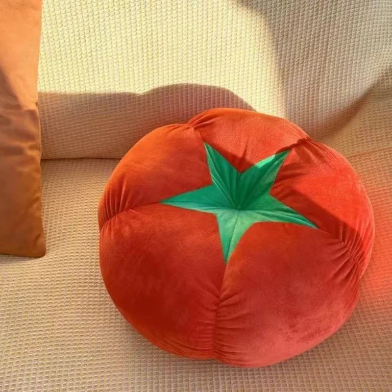 Boneca de pelúcia bonito dos desenhos animados legumes brinquedo cogumelo tomates caqui cogumelos macio recheado travesseiro crianças brithday presentes natal