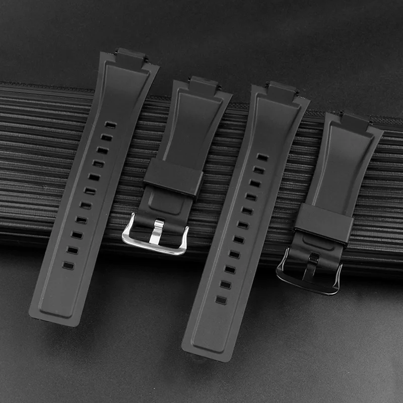 Silicone watch band for CASIO GM110 strap G-Shock small steel gun GM-110 resin Sports wristband accessories men\'s bracelet 16mm