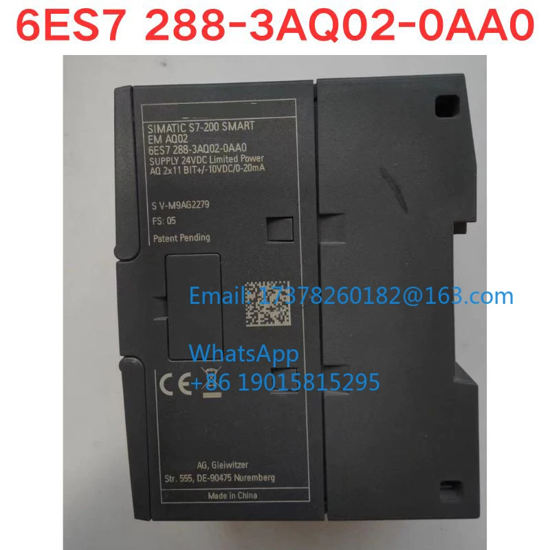 Usado módulo 6ES7 288-3AQ02-0AA0 6ES7288-3AQ02-0AA0 Verificação de função OK