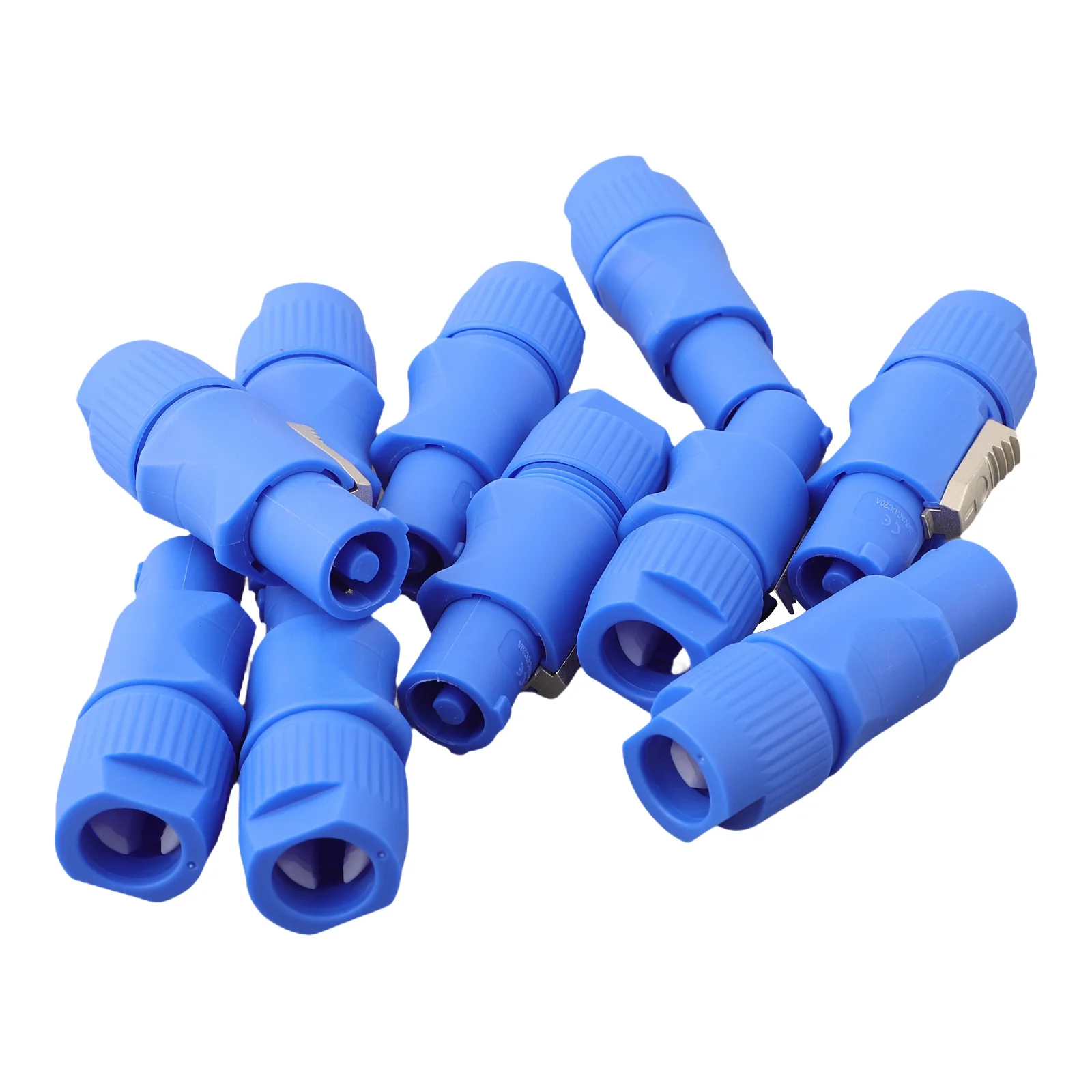 

10 Pieces 3 Pin Male Power Connectors 20A 250V AC Power for Stage Lighting Audio Equipment and Wired Microphone Lines