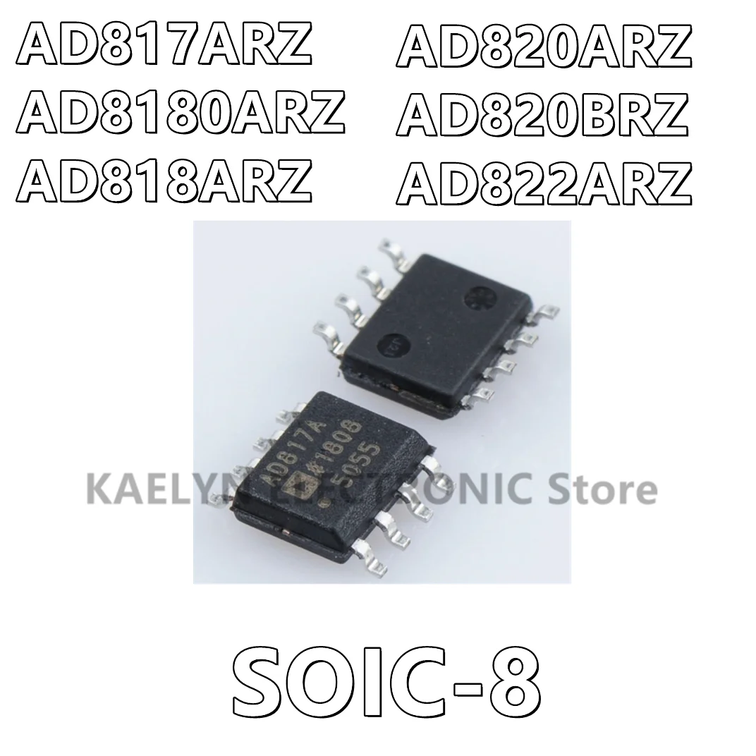 10Pcs/lot AD817ARZ AD817 AD8180ARZ AD8180 AD818ARZ AD818 AD820ARZ AD820 AD820BRZ AD820 AD822ARZ AD822 SOIC-8