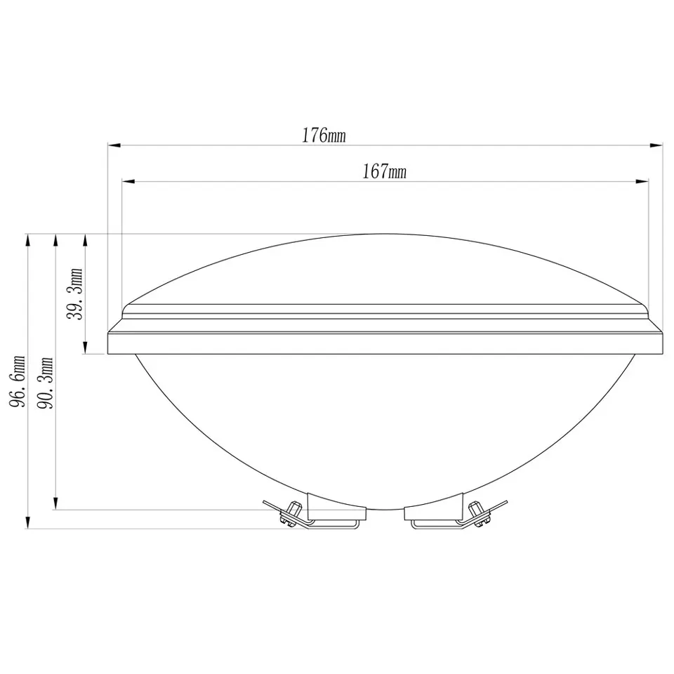 Imagem -04 - Lâmpada Subaquática Impermeável com Controle Remoto 36w Ip68 12v Rgb para Piscina Fonte Hotel ao ar Livre Jardim Iluminação da Lagoa Par56