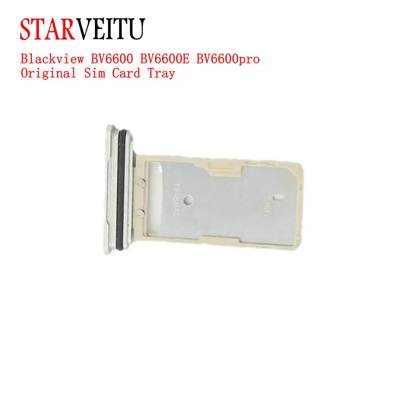 

Sim Card Tray for Blackview BV6600 Pro, BV6600E, Card Holder, Original Mobile Phone Repair Parts