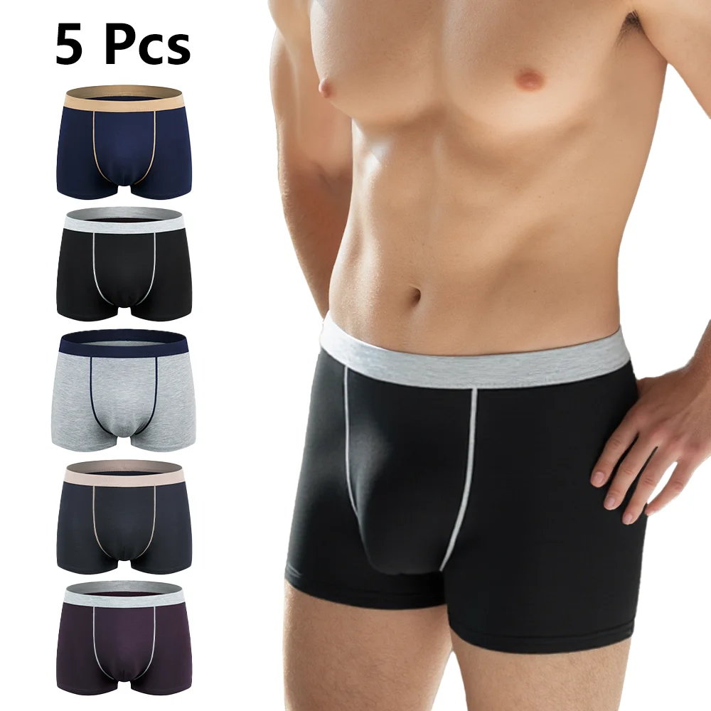 

Stretchy Plus Size Men Modal Underwear Boxer Brand Man Underpants Solid Shorts Boxer Home Middle Male Boxer Shorts Sexy S-5XL