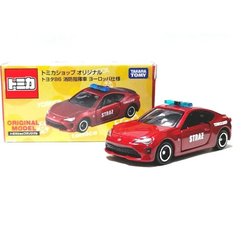 

TAKARA TOMY Toyota 86 Fire Command Car Limited Edition Alloy Model Toy Car toys, children's gifts
