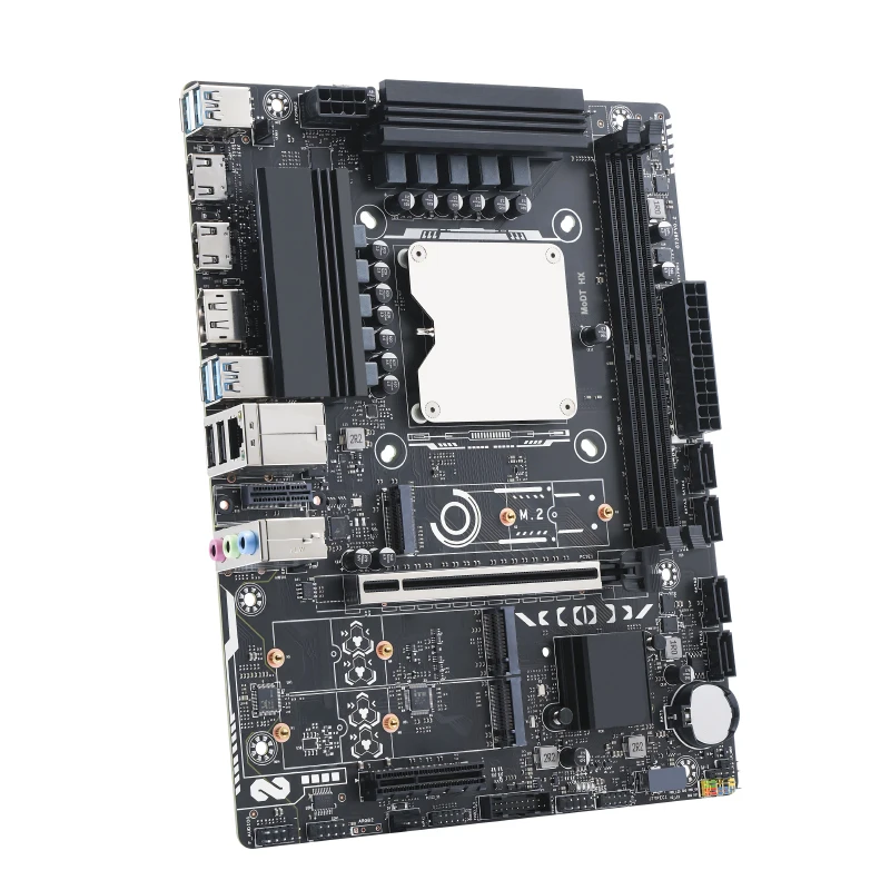 M-ATX LGA 1151 CPU Motherboard Set Q1K3 ES 0000(Refer to i7 13700HX)14C20T Embeded CPU DDR4 Dual RAM NVME M.2 SATA Upgrade PC