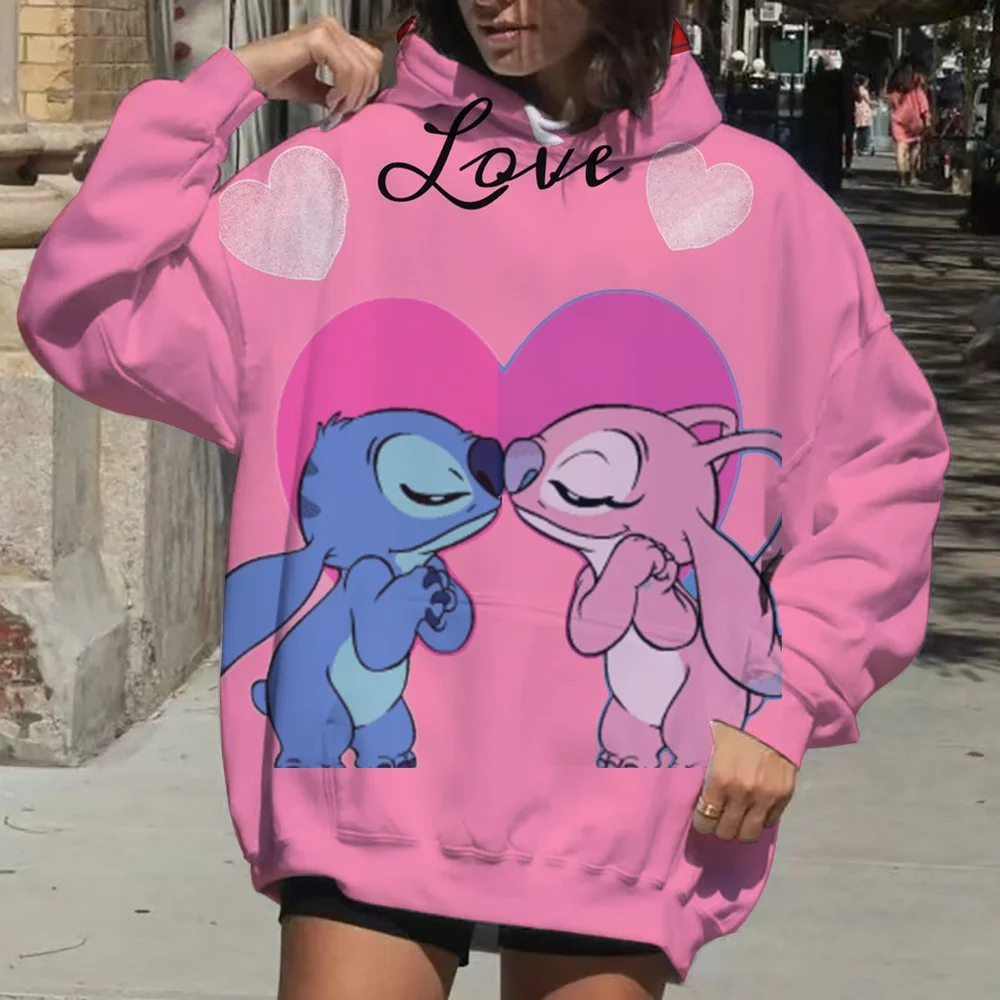 Рисунок 4 - Женская толстовка с капюшоном Kawaii Stitch