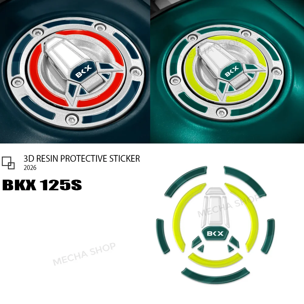 

For Benelli BKX 125S 2026 3D Decal Protection Kit Fuel Cap Protection Motorcycle Accessories