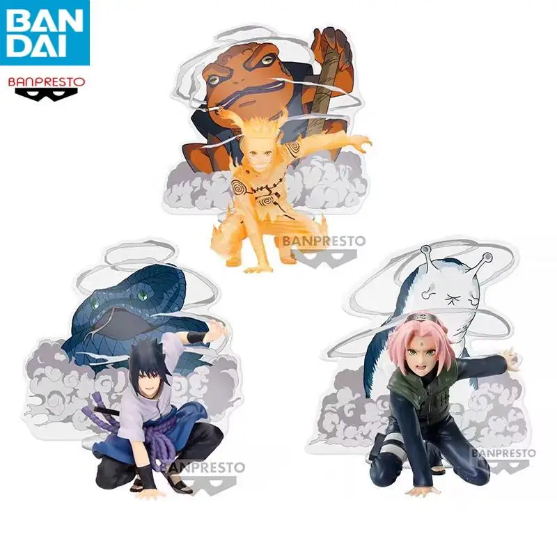 

Bandai Namco Naruto Shippuden Panel Spectacle Haruno Sakura Naruto Uzumaki PVC About 9Cm Figure Model Collector Figurine Toys