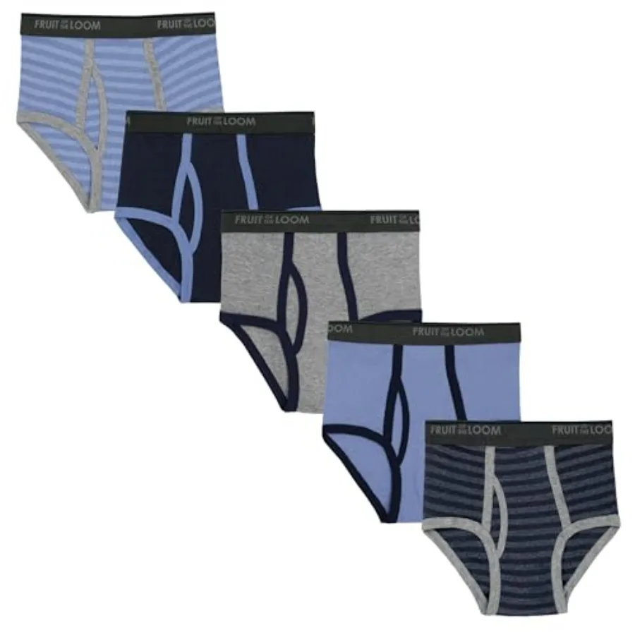 

Fruit of the Loom Boys' Tag Free Cotton Briefs Underwear Colors