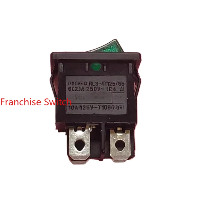 10PCS Ship type switch, power switch 4 feet 2 gear RLEIL RL3-4 125/55 6A250v