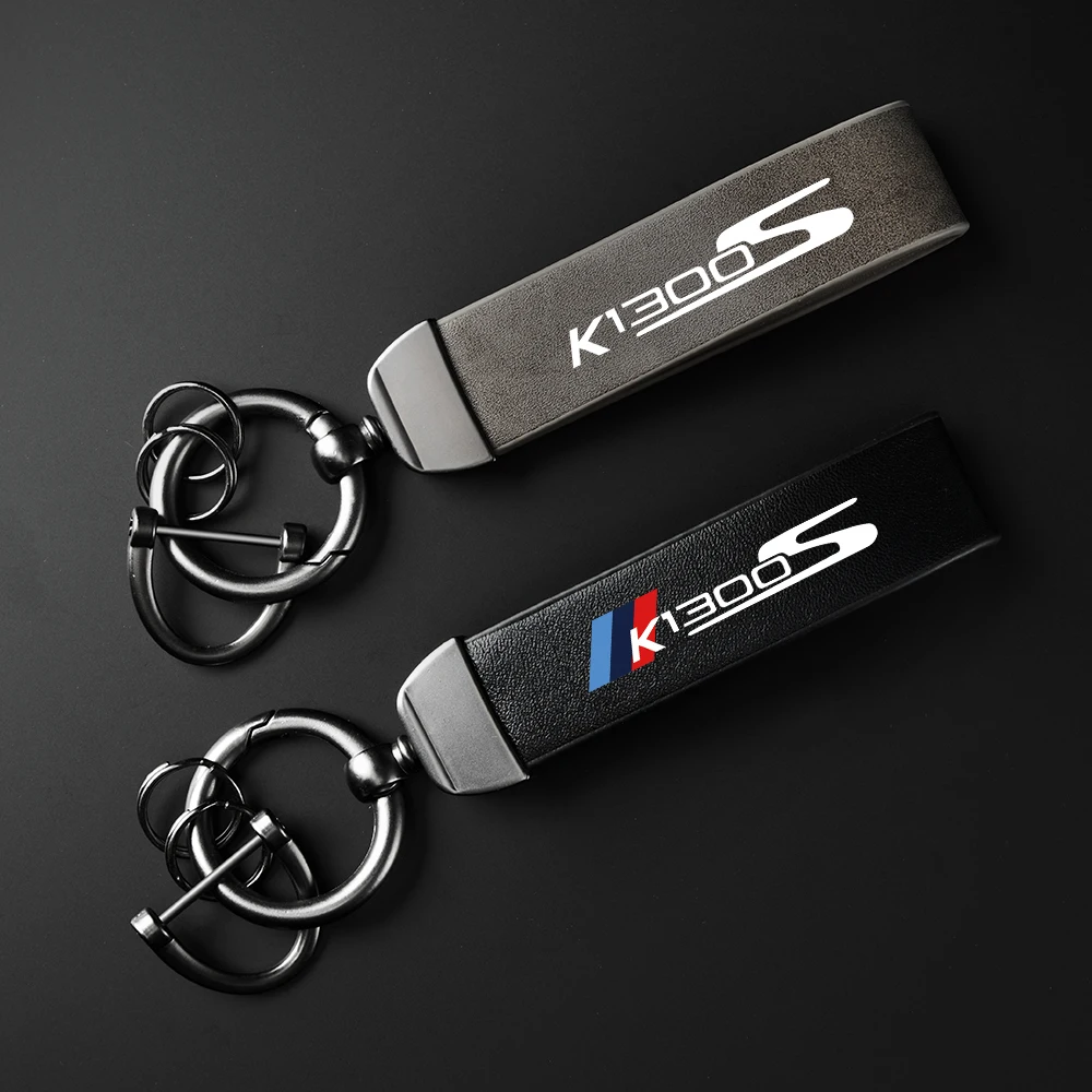 

Для BMW K1300S K1300 S Высококачественный кожаный держатель для ключей для мотоцикла брелок для ключей аксессуары для мотоциклов