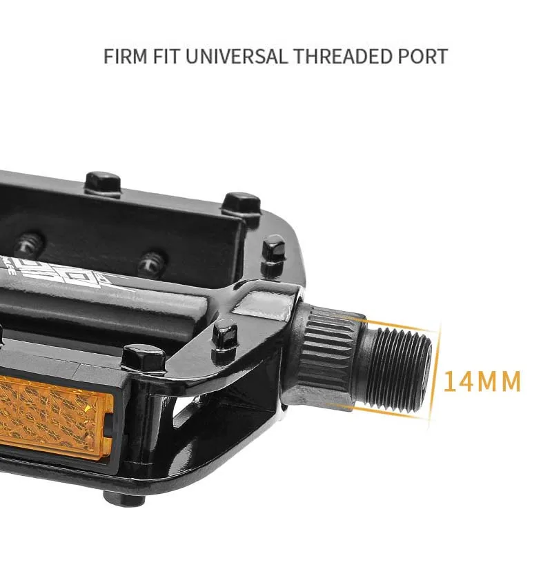Enlee Fahrrad pedale 3 Lager ultraleichte rutsch feste cnc bmx mtb Rennrad du Pedal Radfahren versiegelte Lager Fahrrad pedale – Detail 3