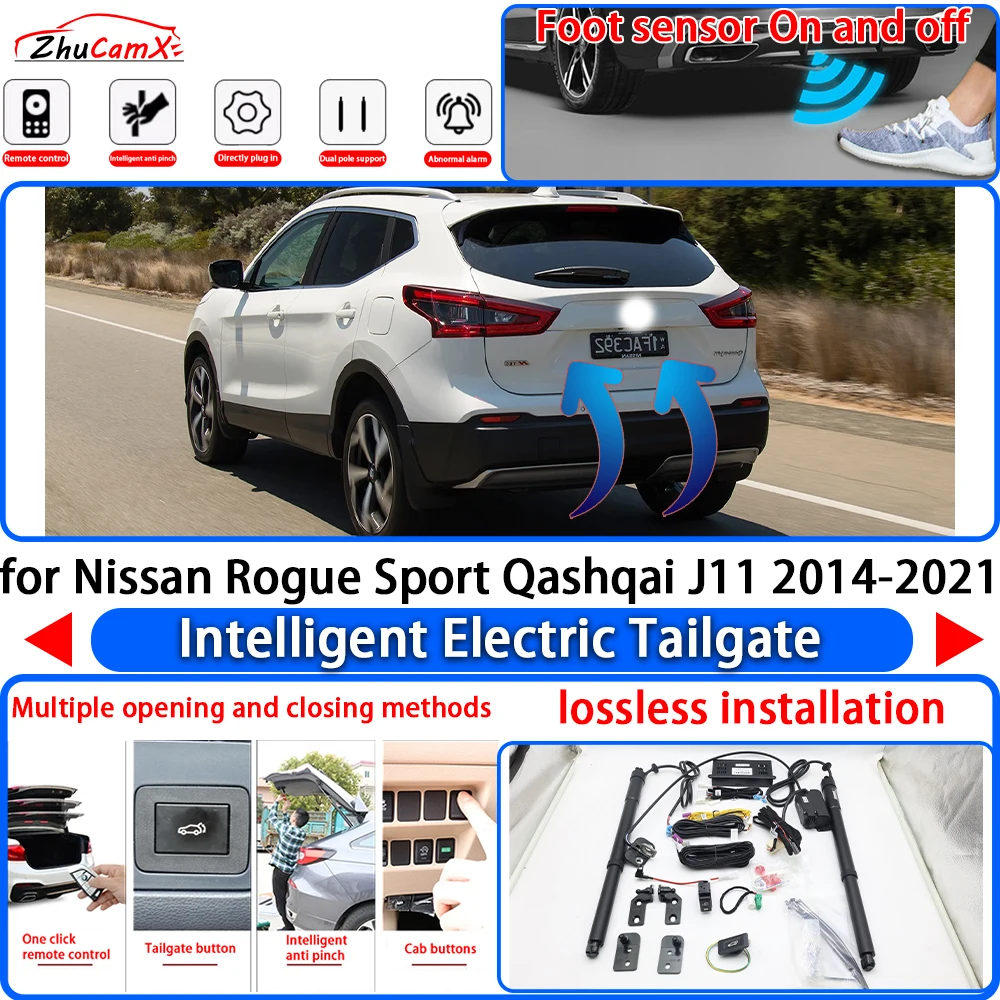 

for Nissan Rogue Sport Qashqai J11 2014-2021 OEM Power Liftgate Trunk Electric Suction Tailgate Intelligent Tail Gate Lift Strut