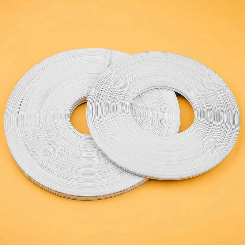 10 Yards/lot 12mm Wedding Dress Garment Collar Shape Bias Tape Trim Metal Fish Bone Webbing Copper Wire Sewing Accessories