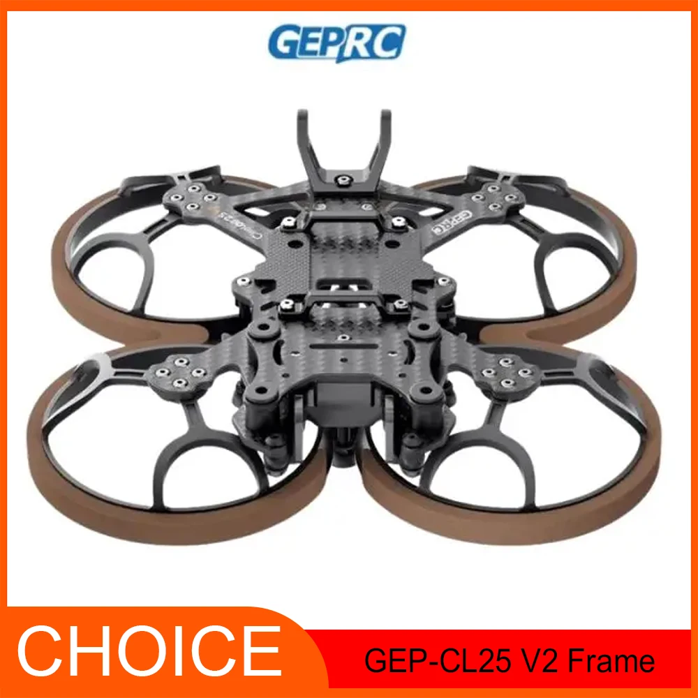 

GEPRC Cinelog25 V2 GEP-CL25 V2 Frame 2.5 Inch Propeller Accessory Base for FPV Freestyle & RC Racing Quadcopter