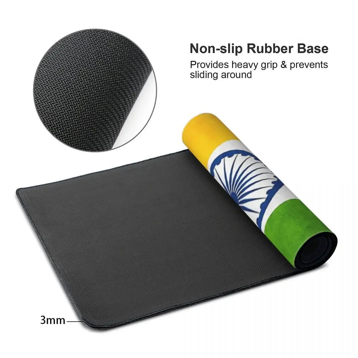 Índia bandeira indiana bandeira nacional da índia grande mouse pad computador teclado mouse tapete de jogos pc portátil mesa tapete de mesa de escritório