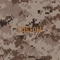 Digital Desert Custom Name Tapes, Chest Services, Embroidery Patch Badges