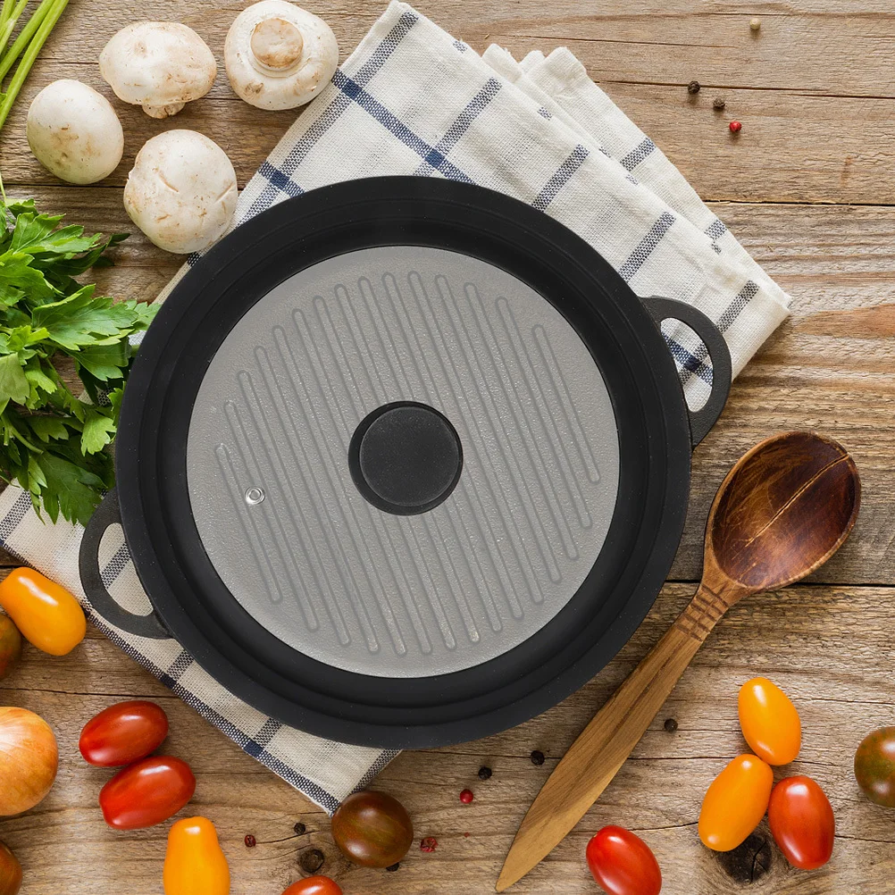 

1Pcs High Quality Tempered Glass Pot Lid Pressure Resistant Visible Cooking Process Multipurpose Kitchen Gadget