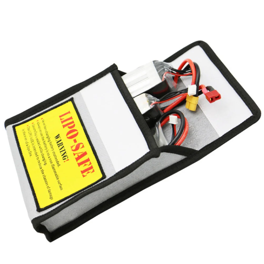 

1Pcs Explosion-Proof Bag Fireproof Storage Pouch Protective Safe Bag for Charging Protection