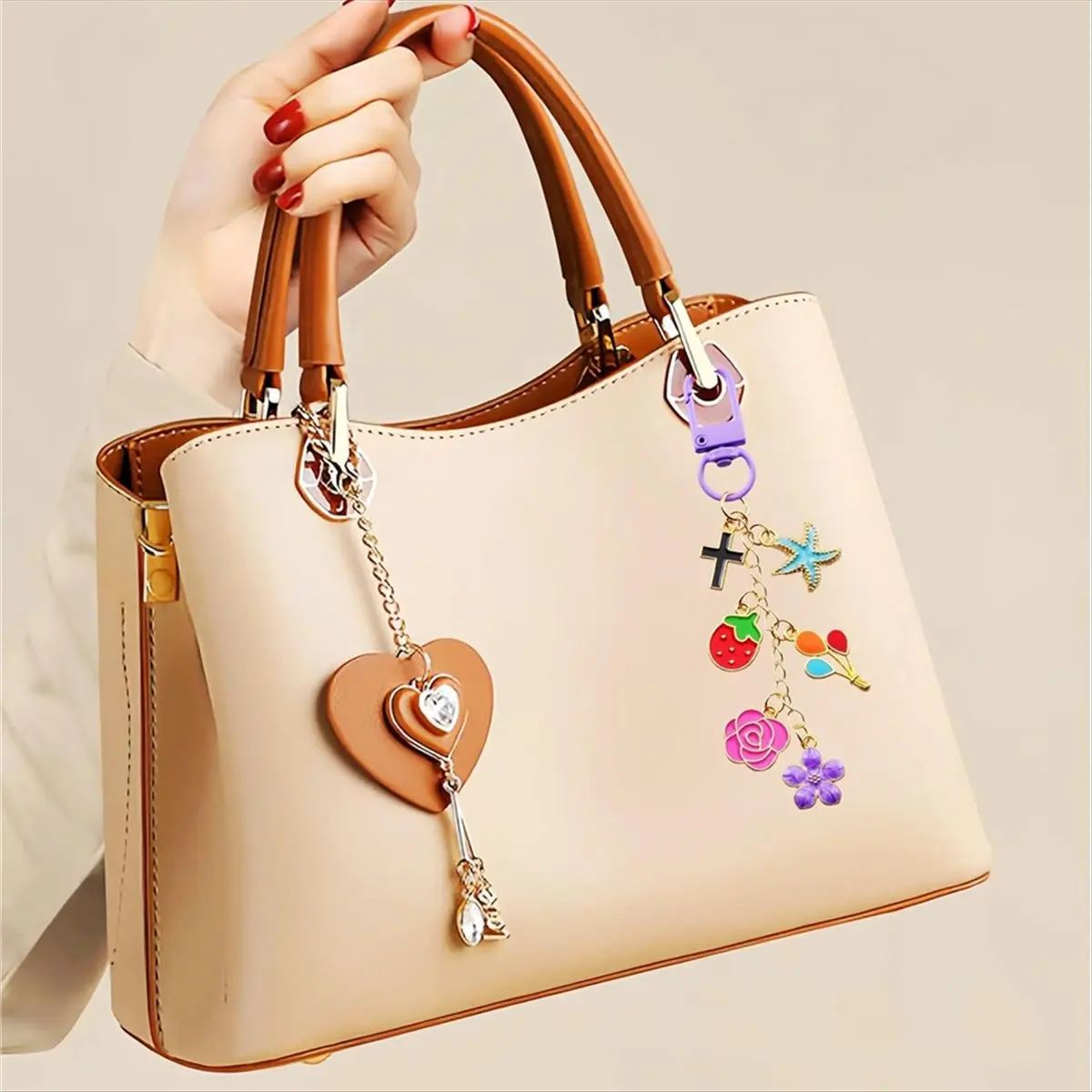 

60 шт., зажим для ключей, красочные металлические застежки для ключей, поворотная застежка, застежки в виде когтей омара для сумки, очаровательный зажим