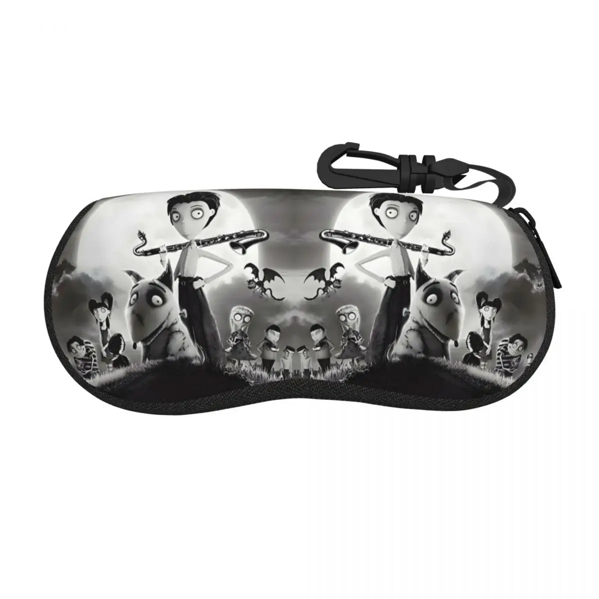 

Custom Anime Frankenweenie Shell Eyeglasses Protector Cases Cute Sunglass Case Comedy Film Science Fiction Horror Glasses Bag